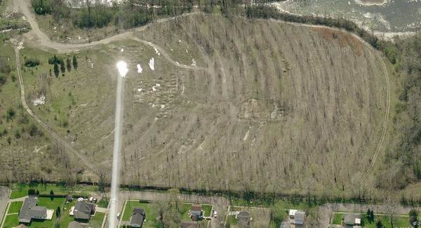 Miracle Mile Drive-In Theatre - Birds Eye View 2 (newer photo)
